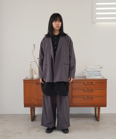 H180 / 着用サイズ: L チャコールグレー