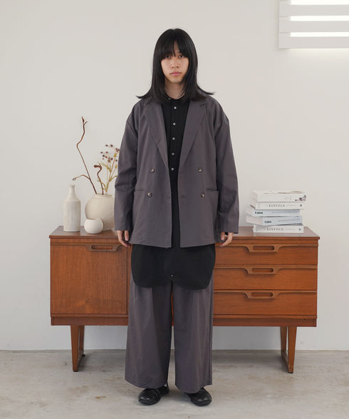 H180 / 着用サイズ: L チャコールグレー