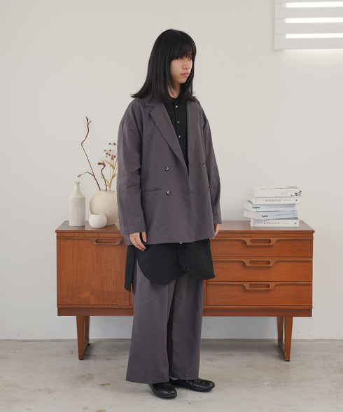 H180 / 着用サイズ: L チャコールグレー