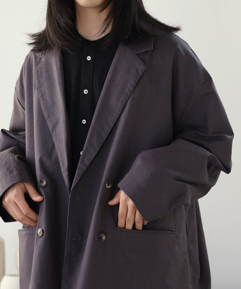 H180 / 着用サイズ: L チャコールグレー