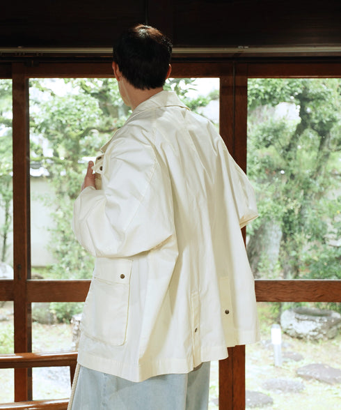 H176 / 着用サイズ: L アイボリー