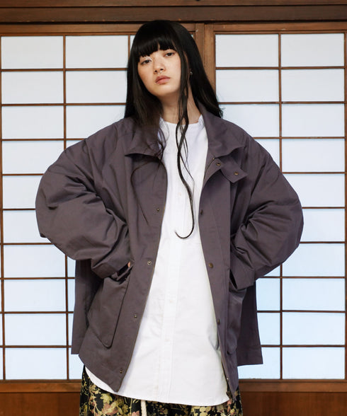 H165 / 着用サイズ: M チャコールグレー