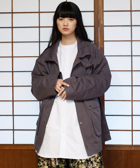 H165 / 着用サイズ: M チャコールグレー