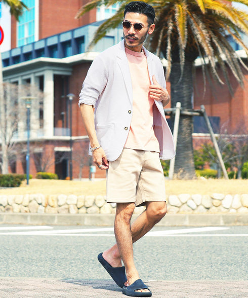 ホワイト MODEL : GO 180cm 66kg Lsize