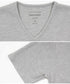 ワッフルVネックT