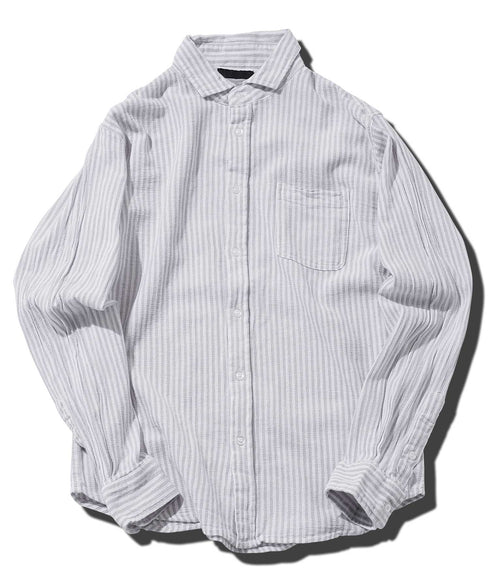 Bグレーストライプ(長袖)