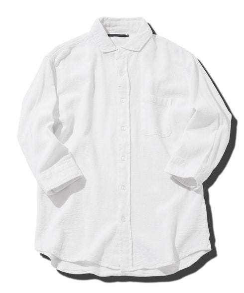 Aホワイト(7分袖)