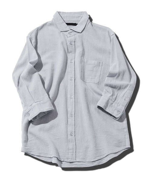 Aライトブルー(7分袖)