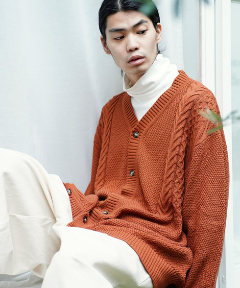 H176 / 着用サイズ: M ブラウン