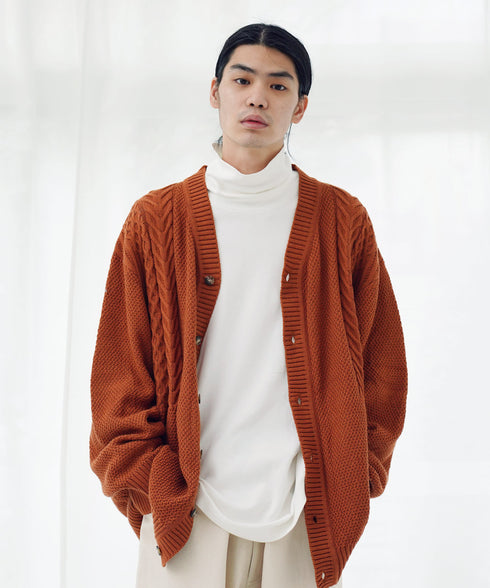 H176 / 着用サイズ: M ブラウン