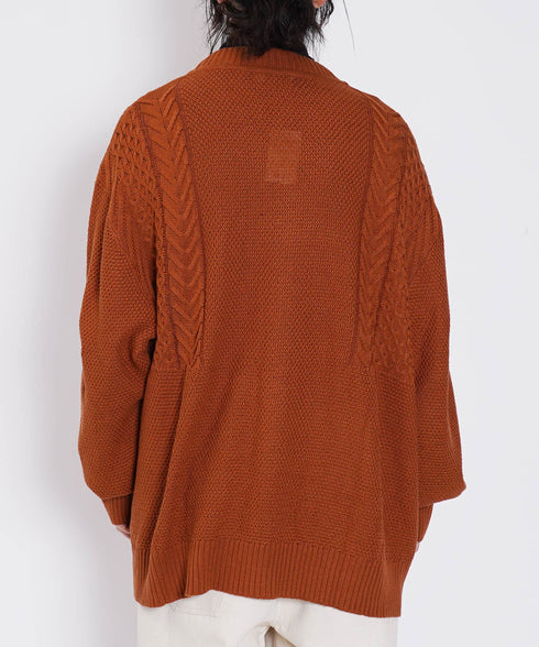 H180 / 着用サイズ: L ブラウン