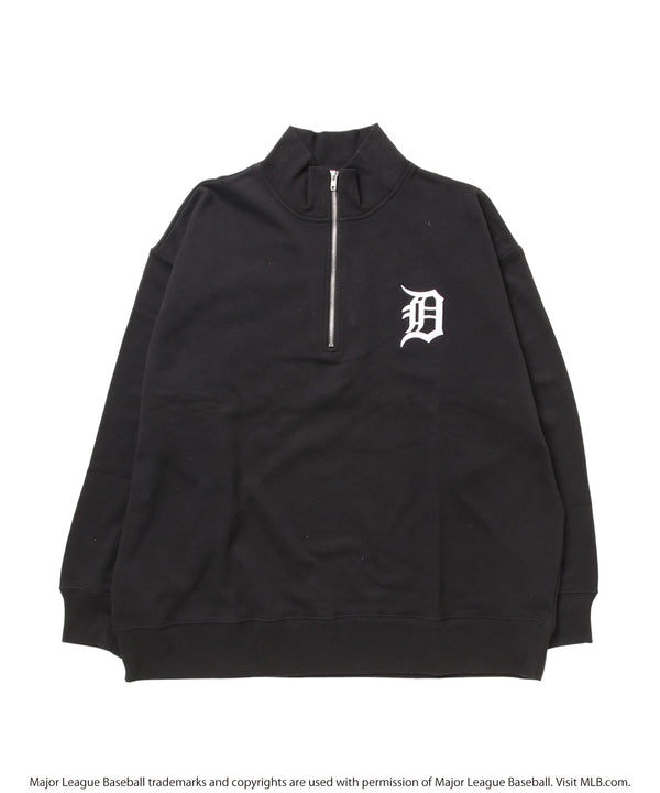MLB / メジャーリーグベースボール Lulu & Arnie 別注 ハーフジップ 裏毛 スウェットトレーナー
