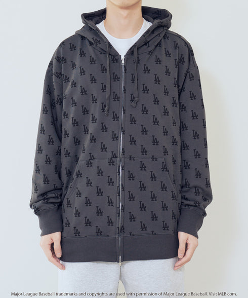 H180 / 着用サイズ: FREE ドジャースモノグラム