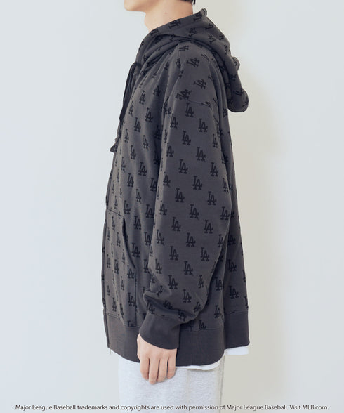 H180 / 着用サイズ: FREE ドジャースモノグラム