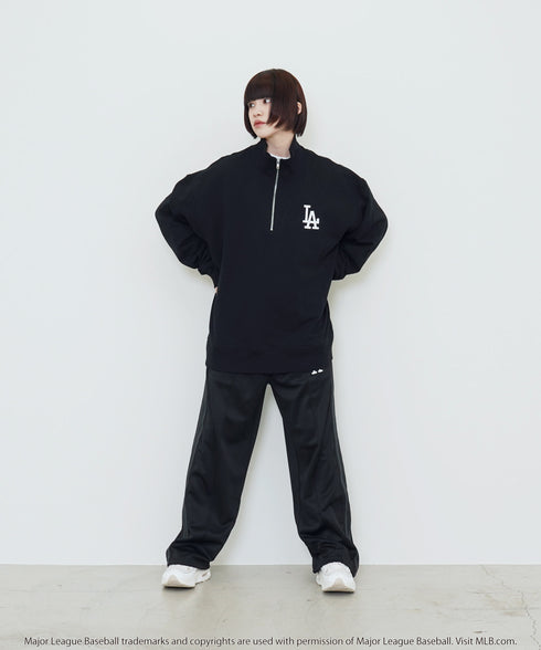 H163 / 着用サイズ: M ドジャースブラック