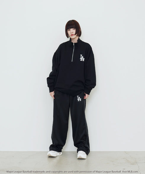 H163 / 着用サイズ: M ドジャースブラック