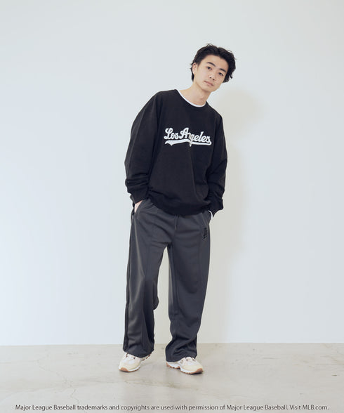 H180 / 着用サイズ: L ドジャースチャコール