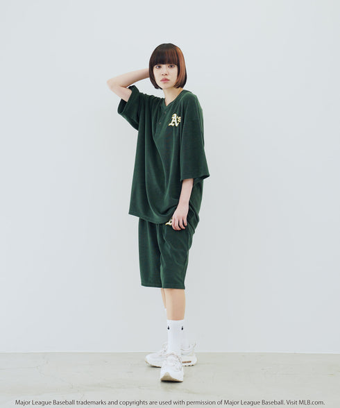 H163 / 着用サイズ: FREE アスレチックグリーン