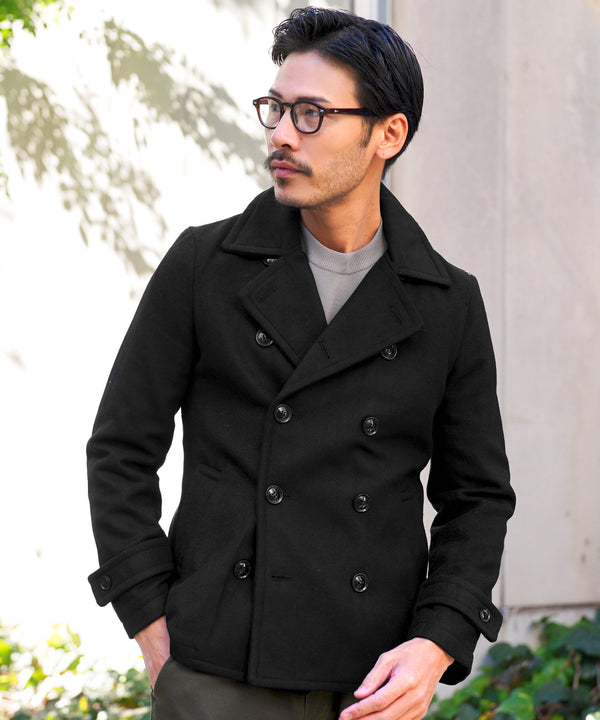 メルトンショートPコート