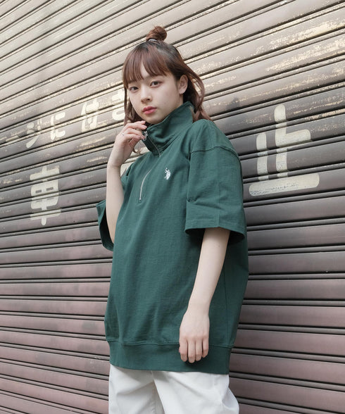 H153 / 着用サイズ: M ダークグリーン