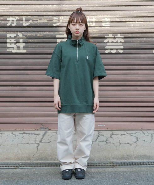 H153 / 着用サイズ: M ダークグリーン