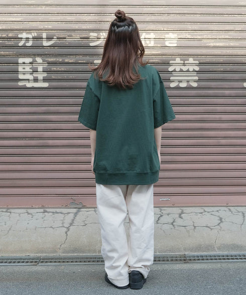 H153 / 着用サイズ: M ダークグリーン