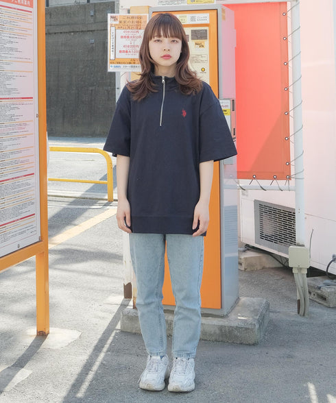 H153 / 着用サイズ: M ネイビー