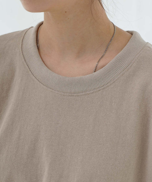 オーバーサイズ カットオフ ショートスリーブ カットソー OUTLET SALE