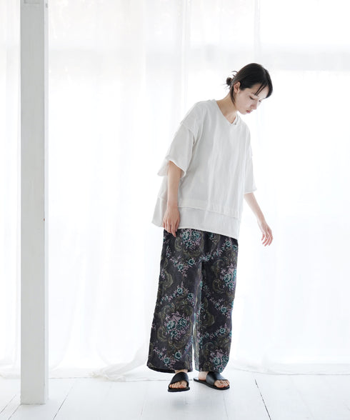 H166 / 着用サイズ: M オフホワイト