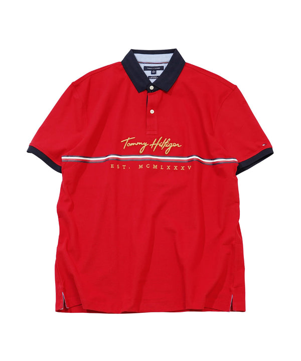 TOMMY HILFIGER / トミー ヒルフィガー BALDWIN SS POLO CF Seasonal Key Items