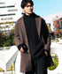 チェスターコート&ステンカラーコート | メンズ アウター 選べる2タイプ ロングコート ビジネスコート 通勤 オンオフ兼用 ロング丈 細身 スリム 秋 冬 秋服 冬服