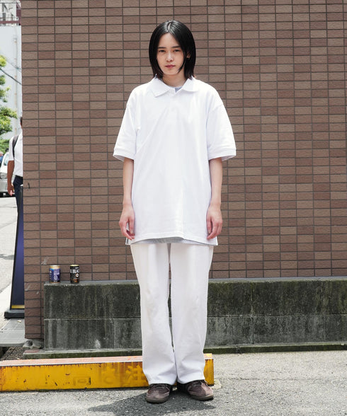 H167 / 着用サイズ: L White