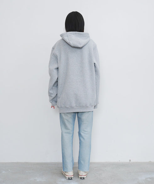 H167 / 着用サイズ: M HEATHER GREY
