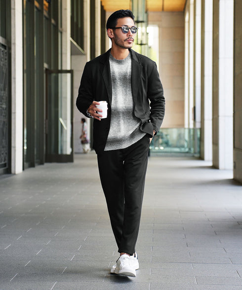 グレー MODEL : GO 180cm 66kg Lsize