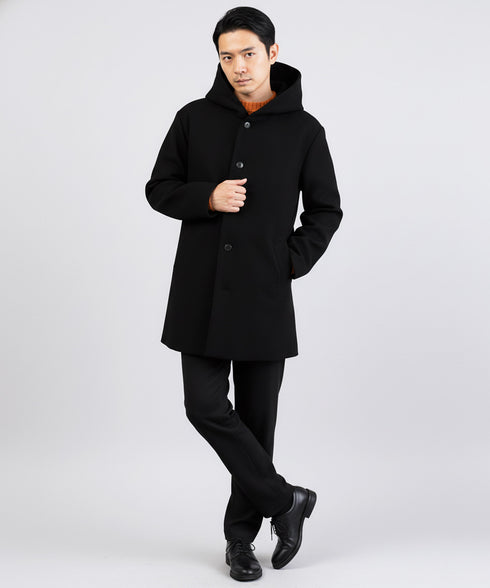 テックメルトンフーデッドコート