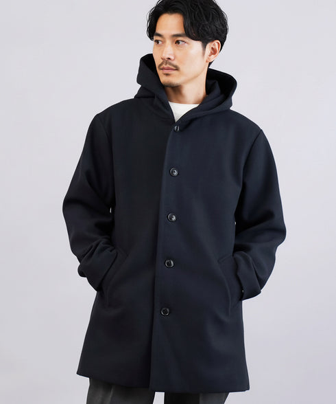 テックメルトンフーデッドコート