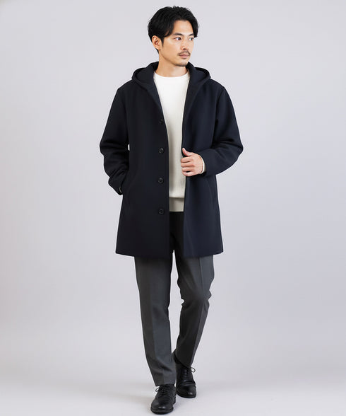 テックメルトンフーデッドコート