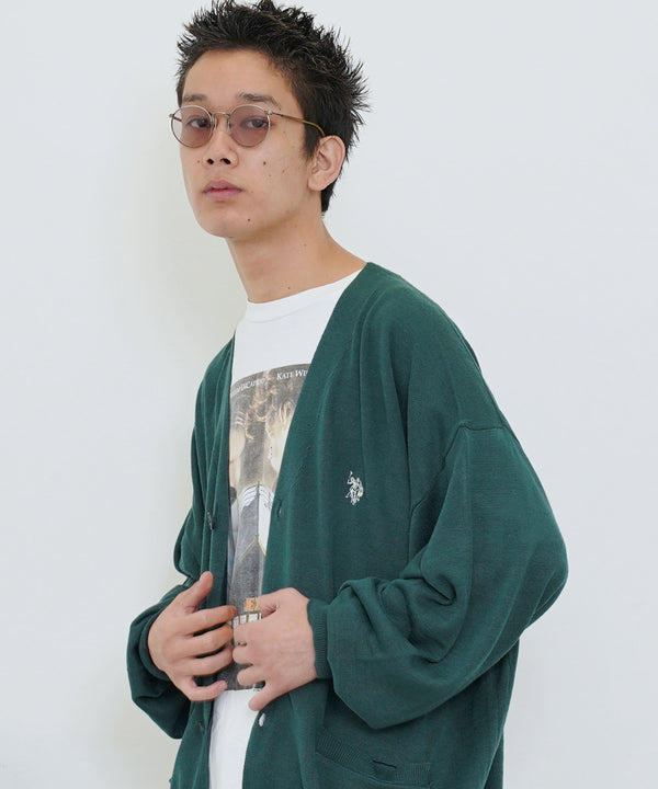 H182 / 着用サイズ: L グリーン