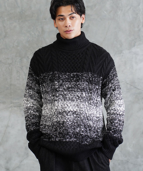 グラデーション MODEL : RYO 183cm 71kg Lsize