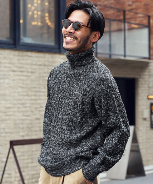 ミックスグレー MODEL : GO 180cm 66kg Lsize