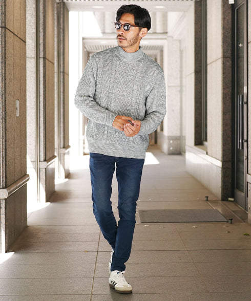 ミックスLグレー MODEL : GO 180cm 66kg Lsize