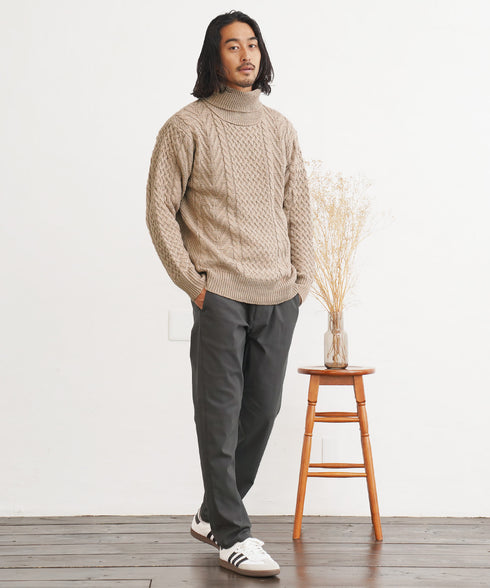 ミックスベージュ MODEL : KAI 181cm 68kg Lsize