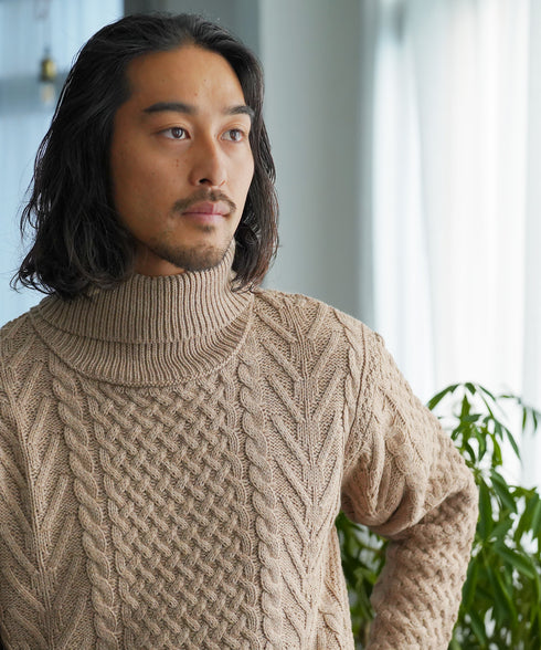 ミックスベージュ MODEL : KAI 181cm 68kg Lsize