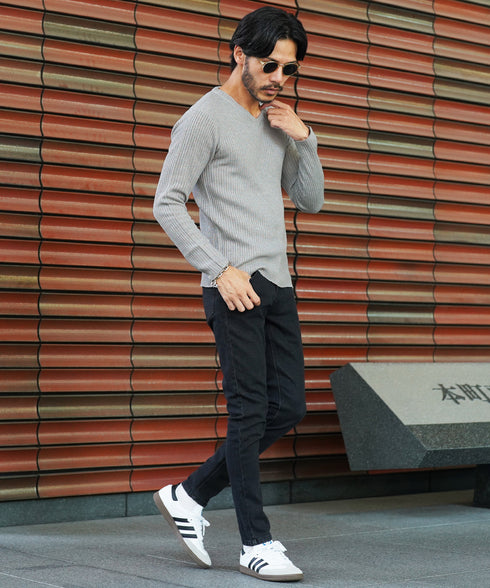 Aミックスグレー MODEL : GO 180cm 66kg Lsize