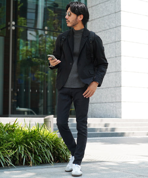 Cミックスチャコール MODEL : GO 180cm 66kg Lsize