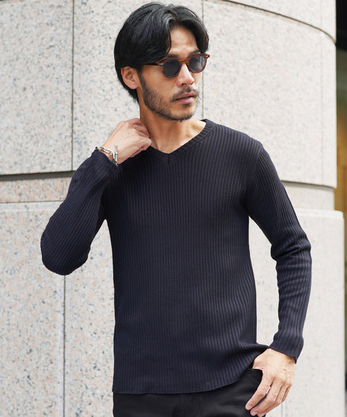 Aネイビー MODEL : GO 180cm 66kg Lsize