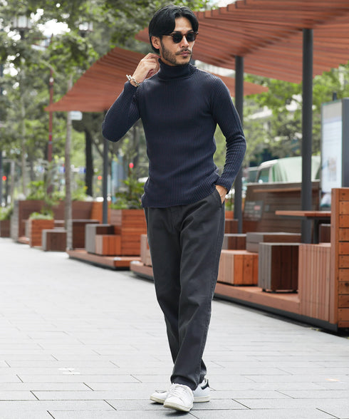 Bネイビー MODEL : GO 180cm 66kg Lsize