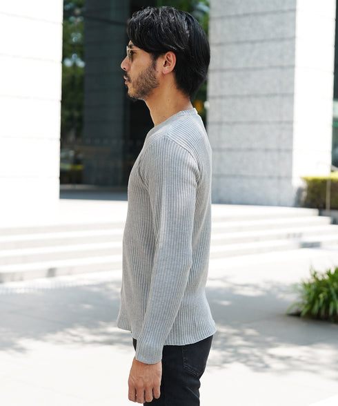 Aミックスグレー MODEL : GO 180cm 66kg Lsize