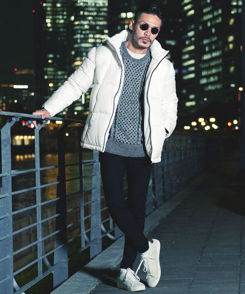 ホワイト MODEL : GO 180cm 66kg Lsize