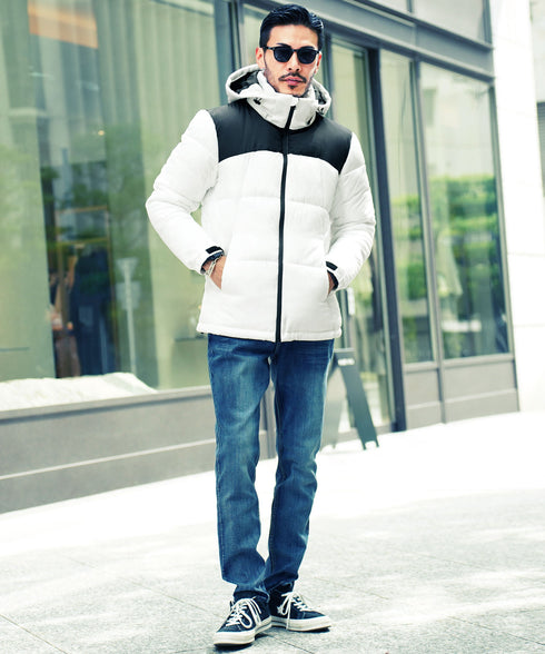 ホワイト×ブラック MODEL : GO 180cm 66kg Lsize